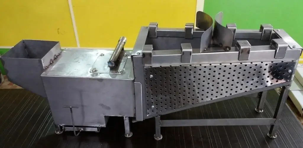 Rexergy machine being showed at client site
