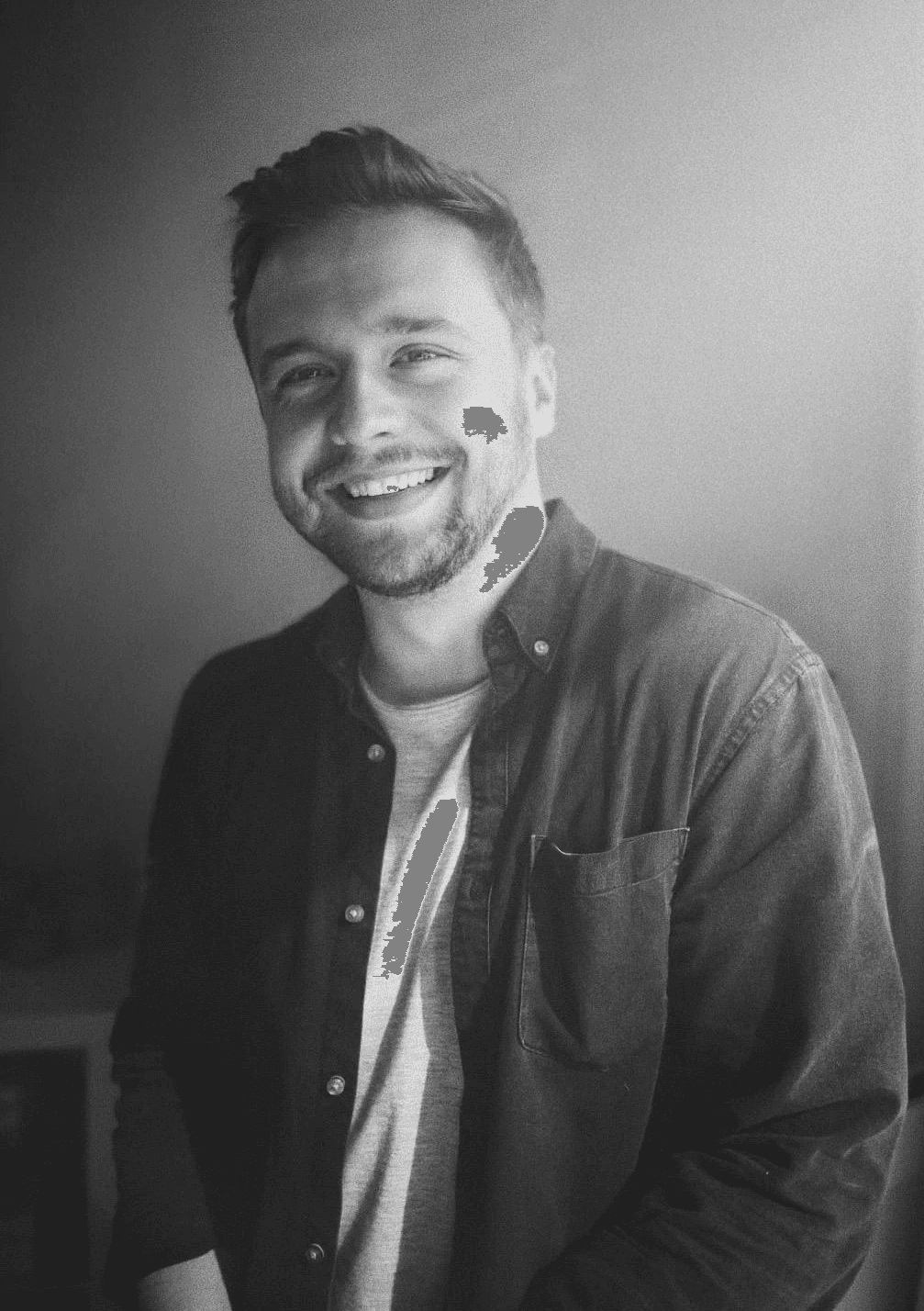 Ein schwarz weiß Bild von Patrick Meyer