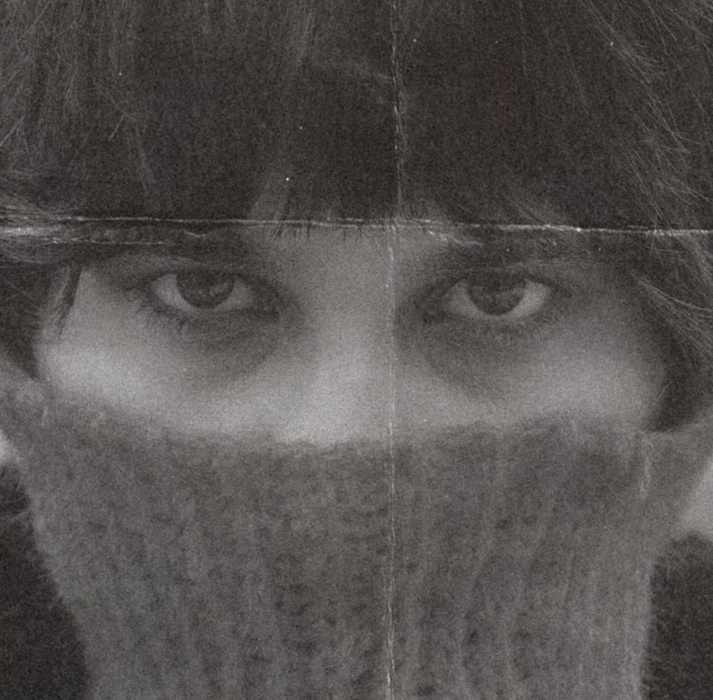 Black and white close up photoshoot with young woman