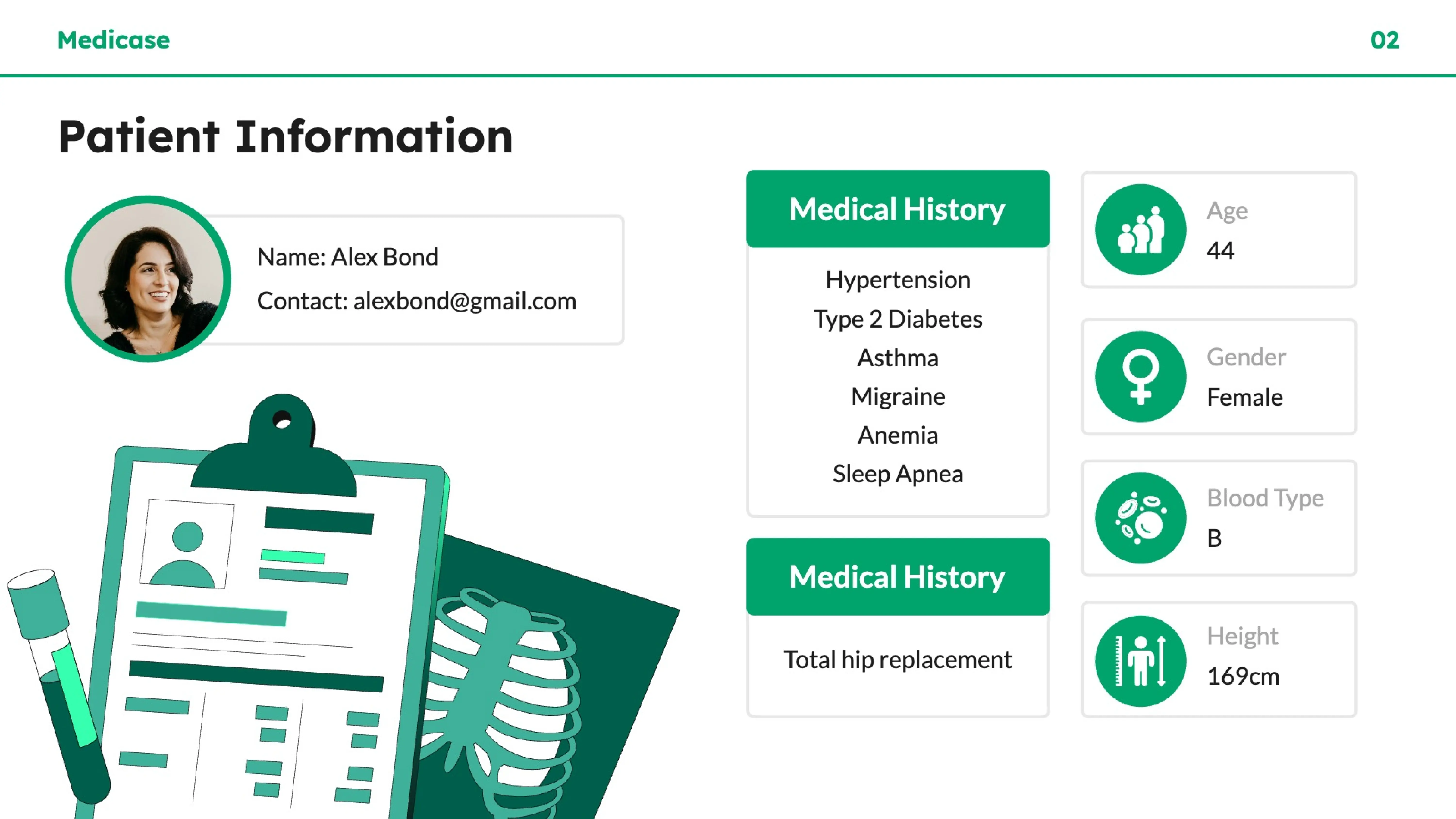 patient information - nursing case study template