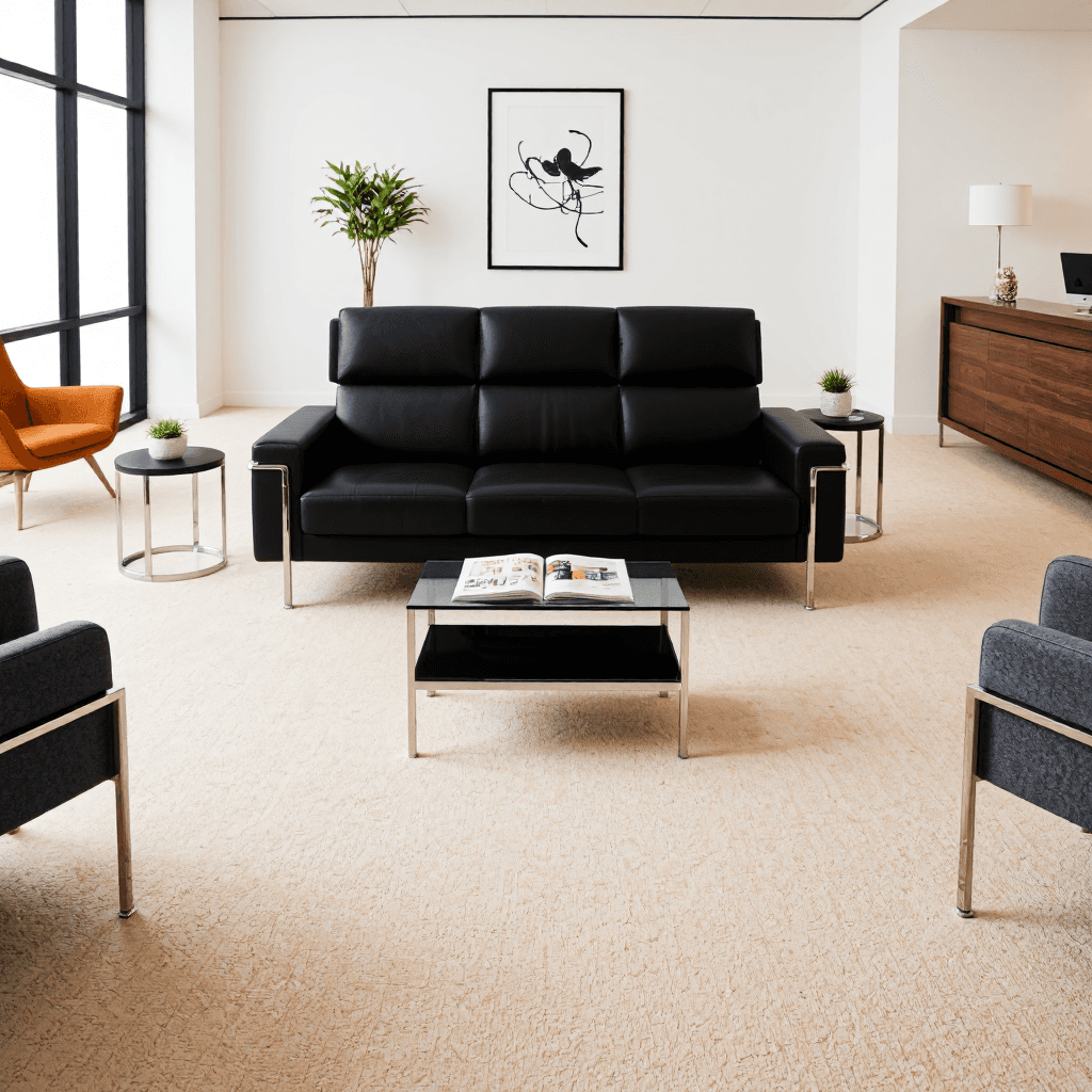 product photography of sofa