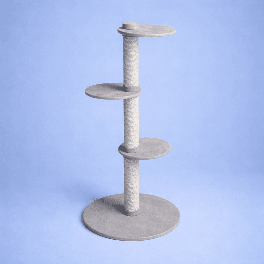 Tuft and Paw Frond Cat Tree with natural style.