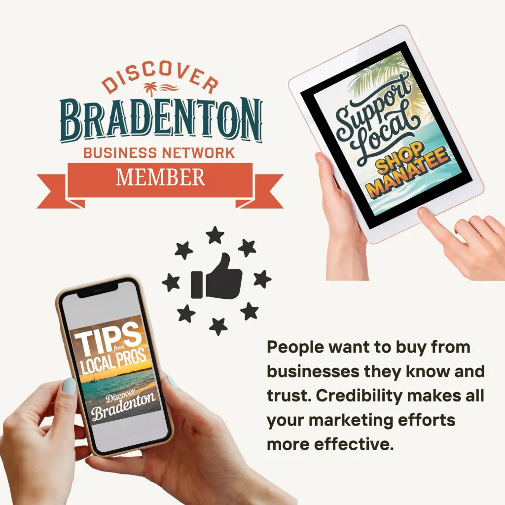 discover bradenton membership badge for paying members in bradenton, fl