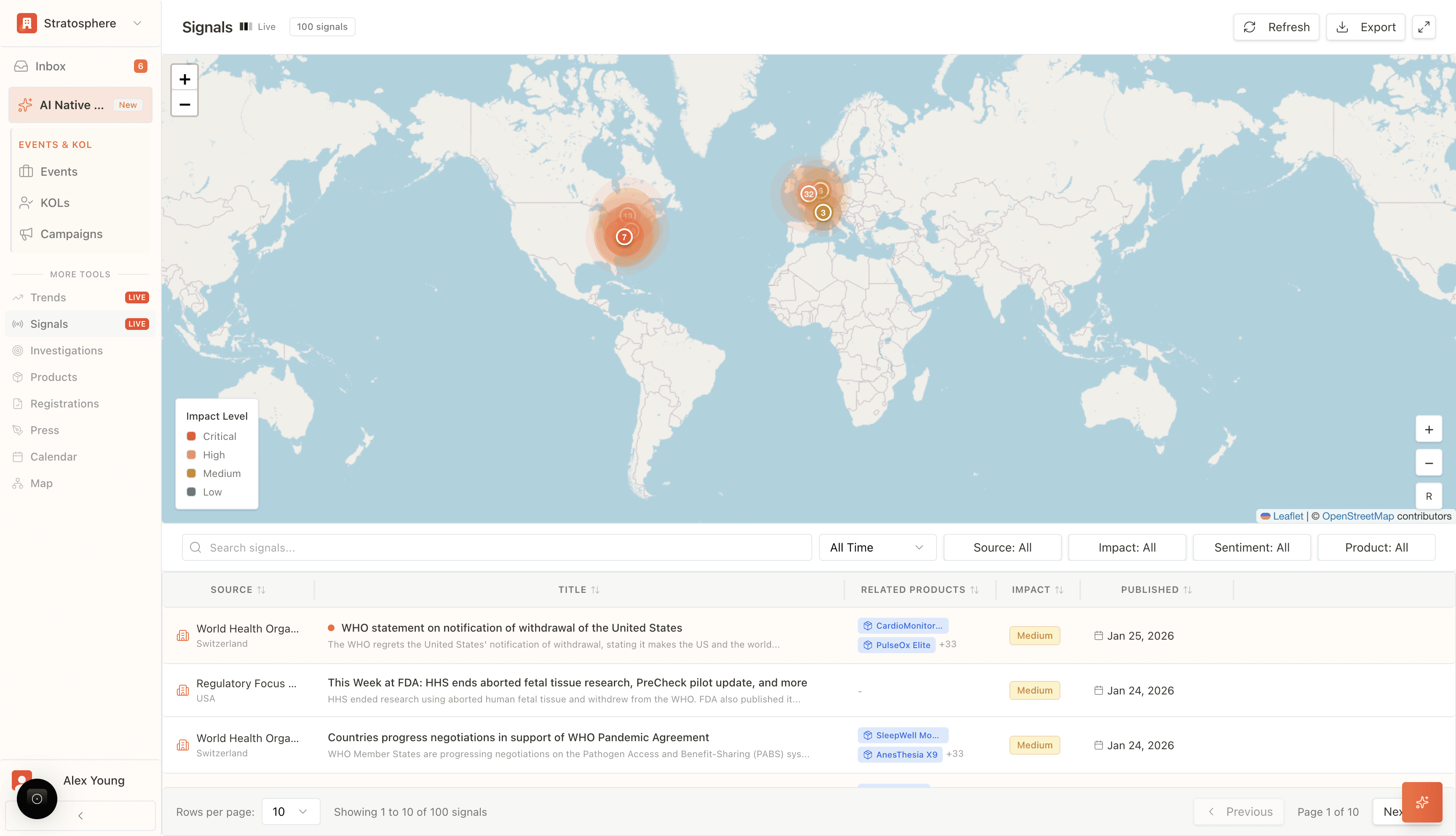 An image of Dreelio's in app customization feature