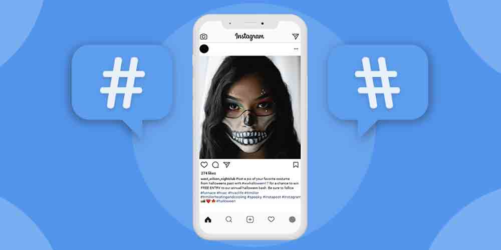 Halloween hashtags