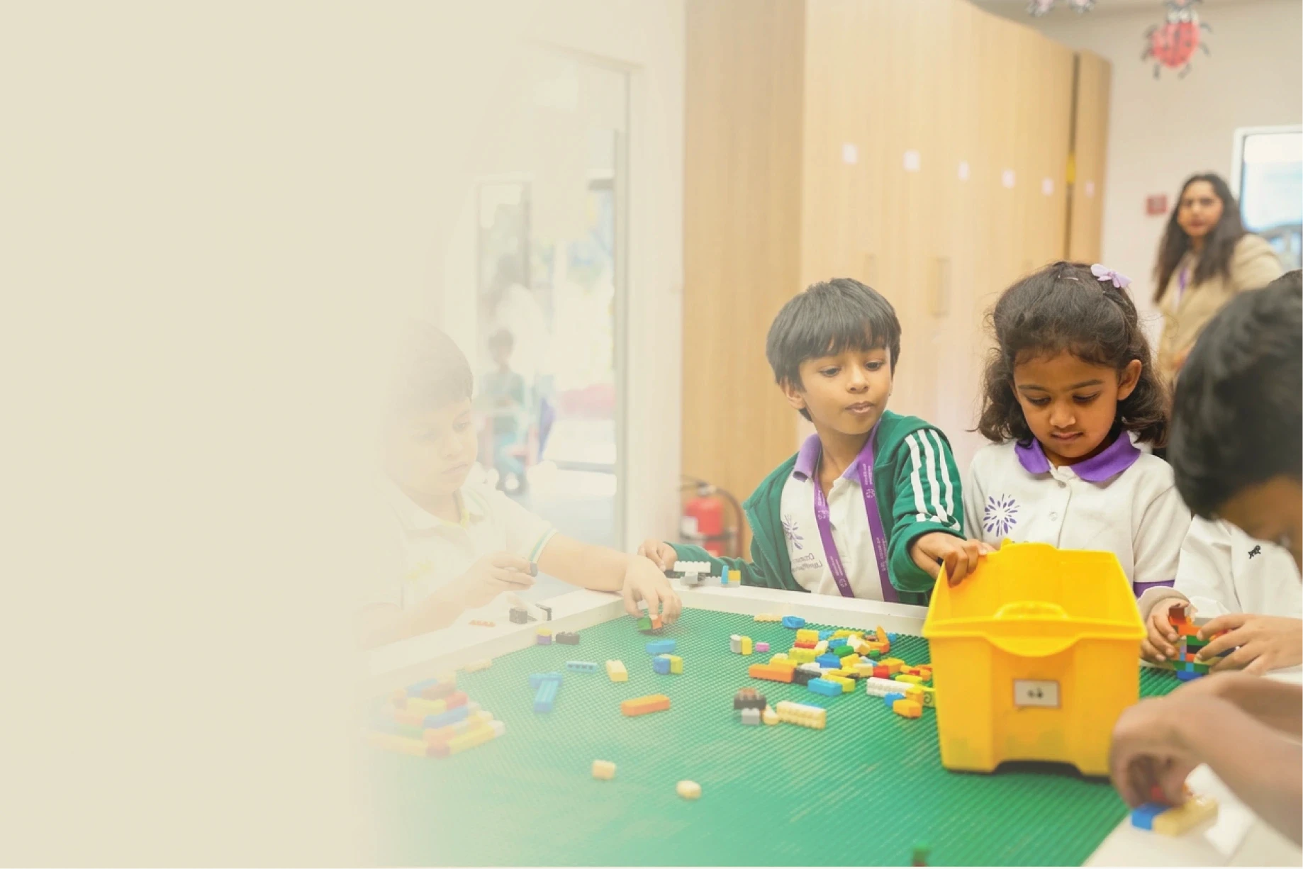 A fast black sports car races down the highway.