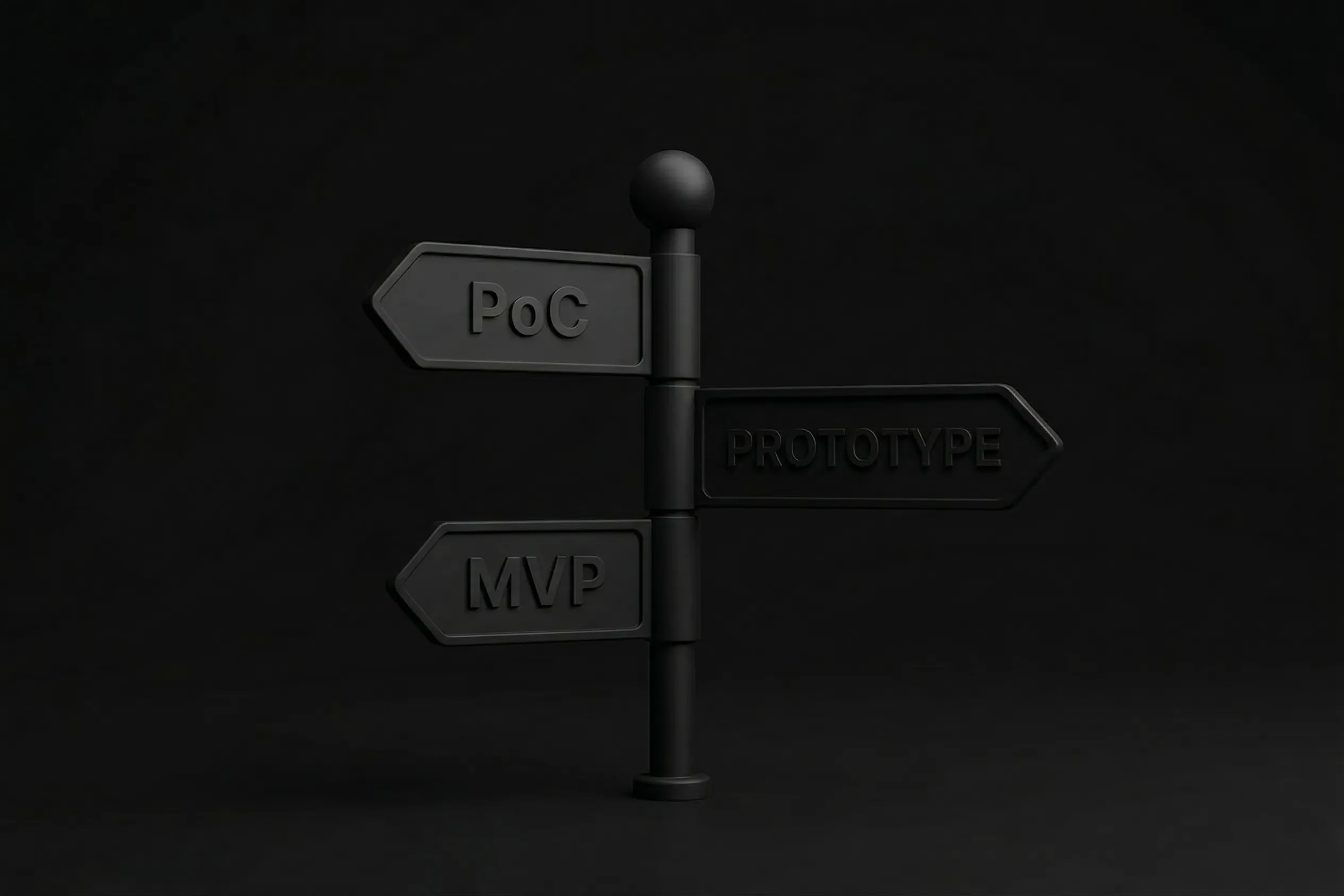 PoC vs Prototype vs MVP: What’s the Difference? By Fivecube Agency