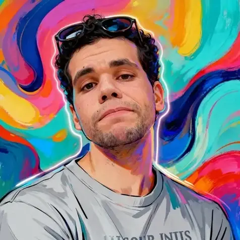 Portrait of portfolio creator – front view