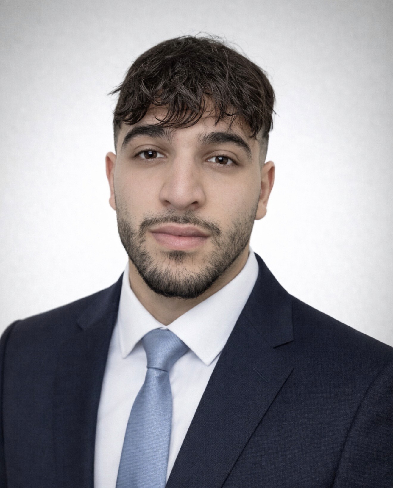 man in black button-up shirt