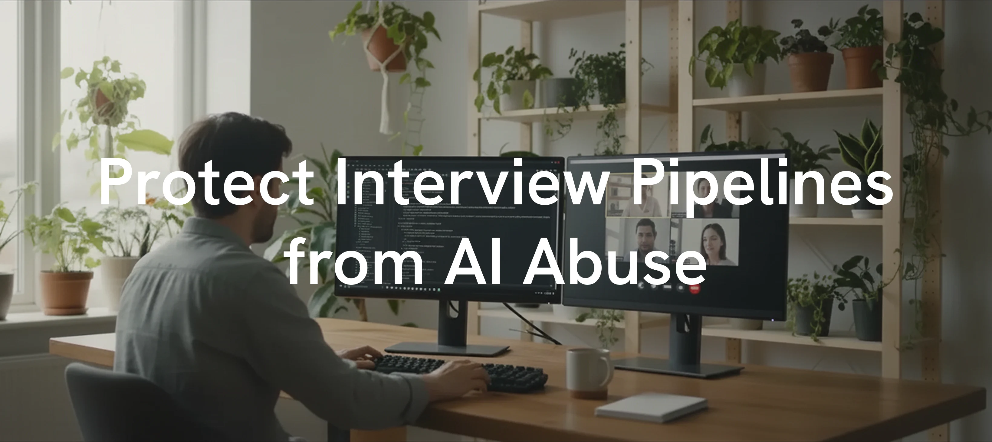 How to Protect Interview Pipelines from AI Abuse
