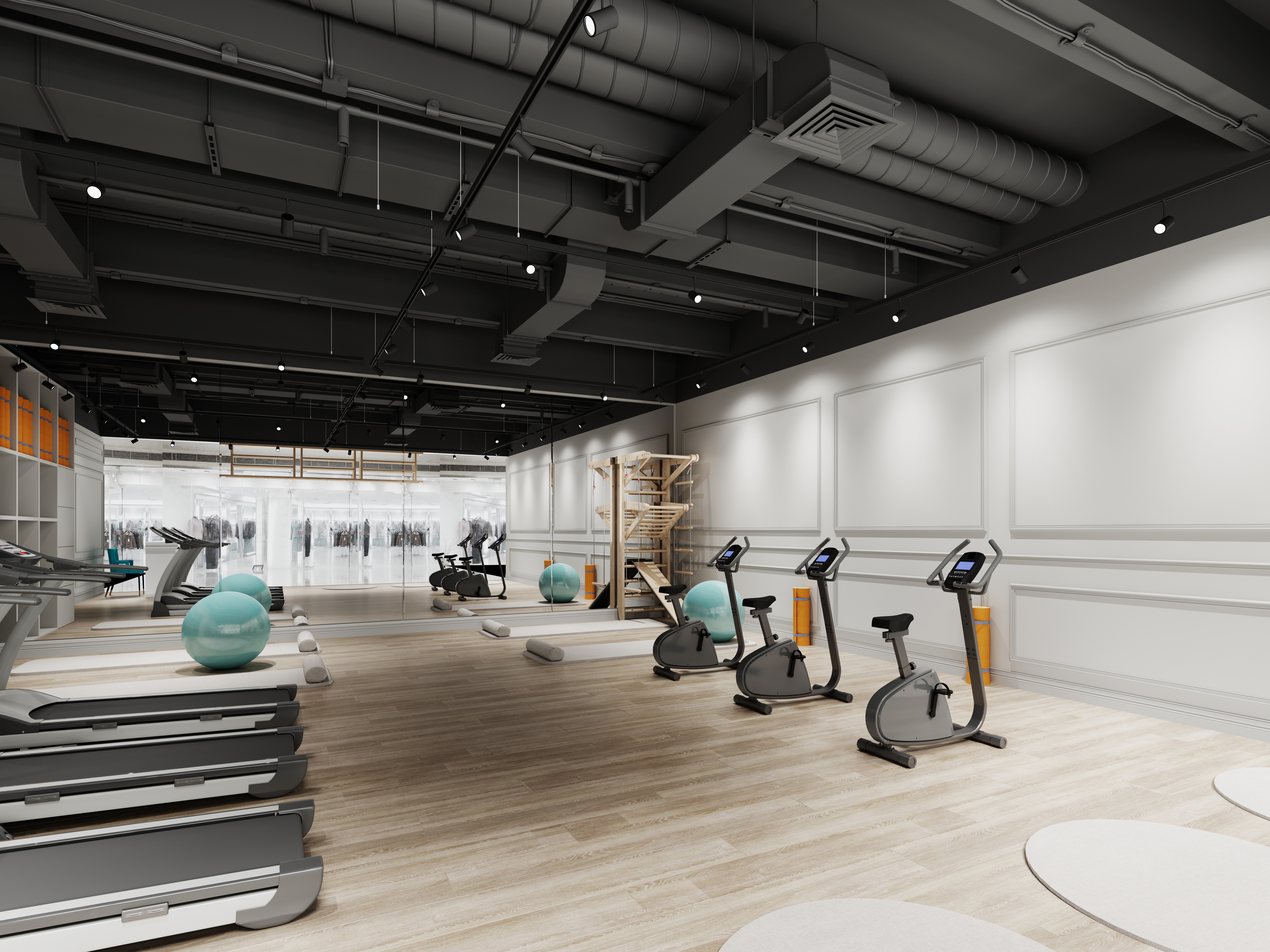 香港健身房裝飾創意:模組化隔牆劃分訓練區優化動線Hong Kong gym decoration ideas: zoning workout spaces with modular partitions for better flow