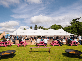 Test drive station with Octopus EV electric vehicles