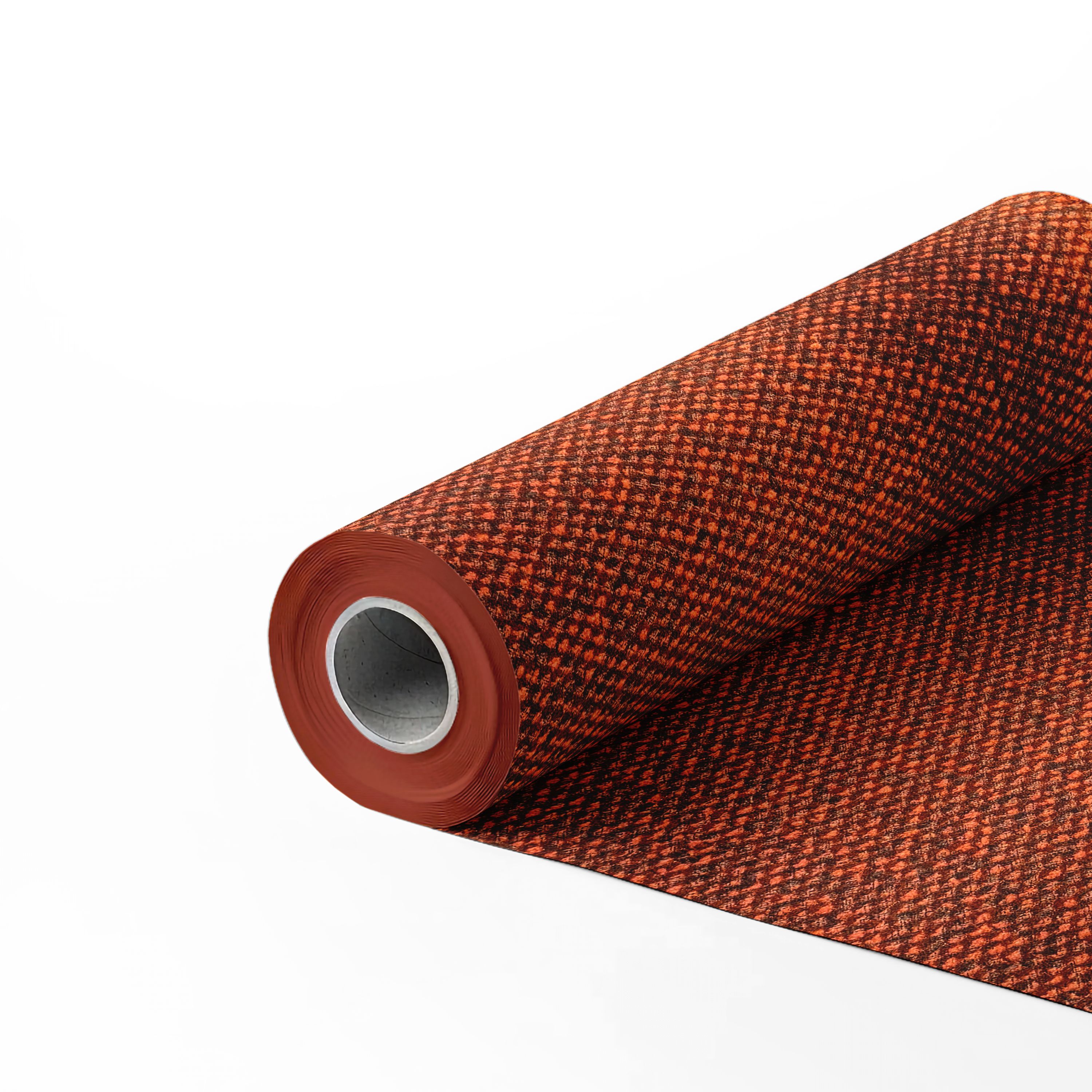 Rolo de tecido Torck Favo cor 60 Terracota 