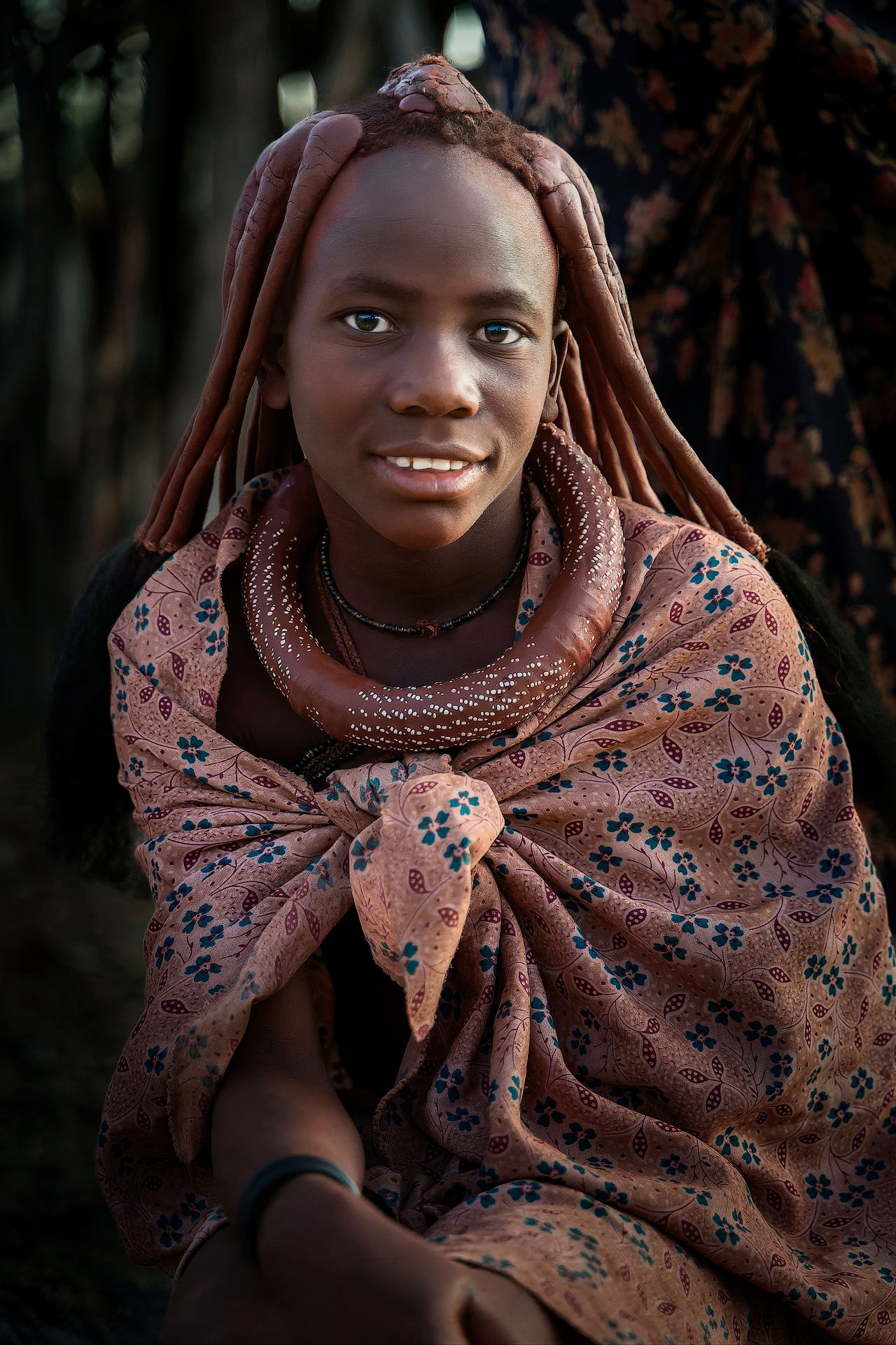 Niña tribu Himba, Namibia