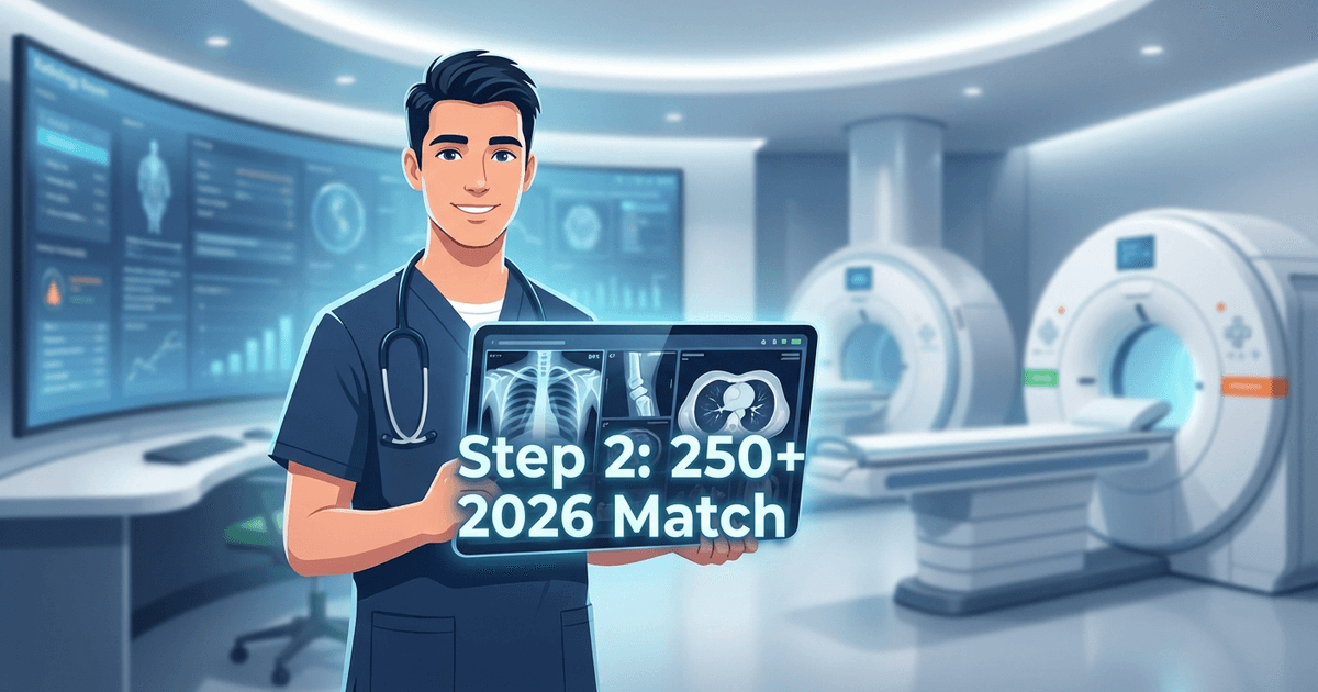 Cover: Radiology Residency Match 2026: What Step 2 Score You Need & How to Stand Out