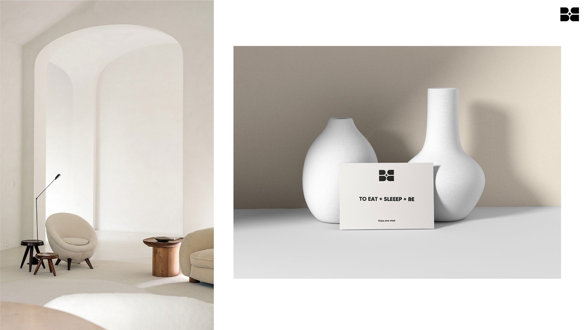 Alina's project for her profile about a B&B establishment -interior decoration