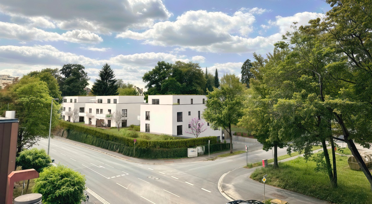 Ansicht vom Parkhaus