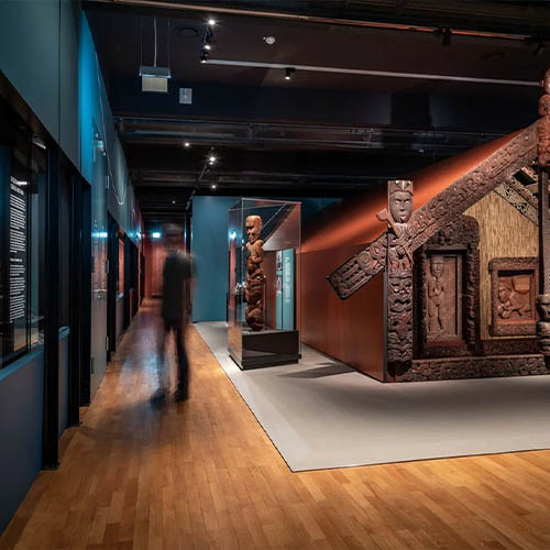 Batch.Works product catalogue book on a work top with a graphic printed image on the front