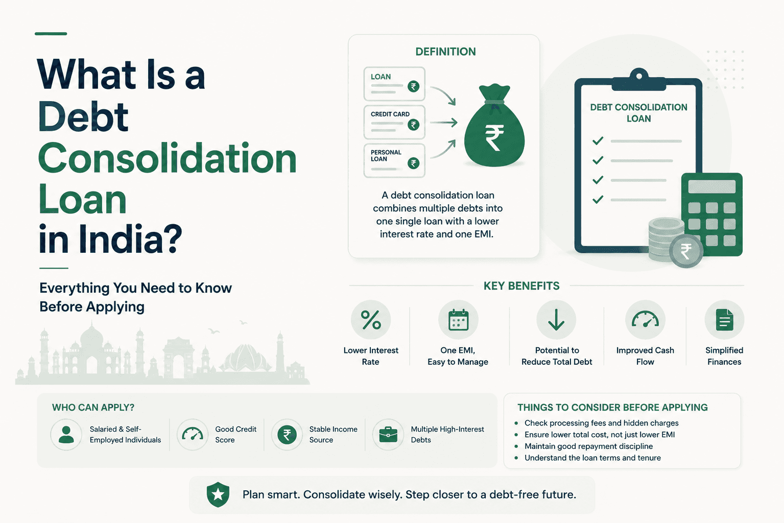 What Is a Debt Consolidation Loan in India? Everything You Need to Know Before Applying