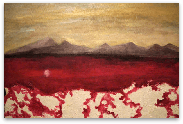 premium art poster and canvas prints, with originals available, from QART , of the artwork " Salt Lake "