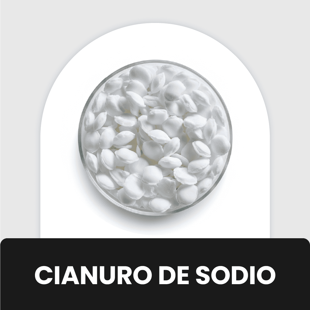 Platillo de muestra con Cianuro de Sodio