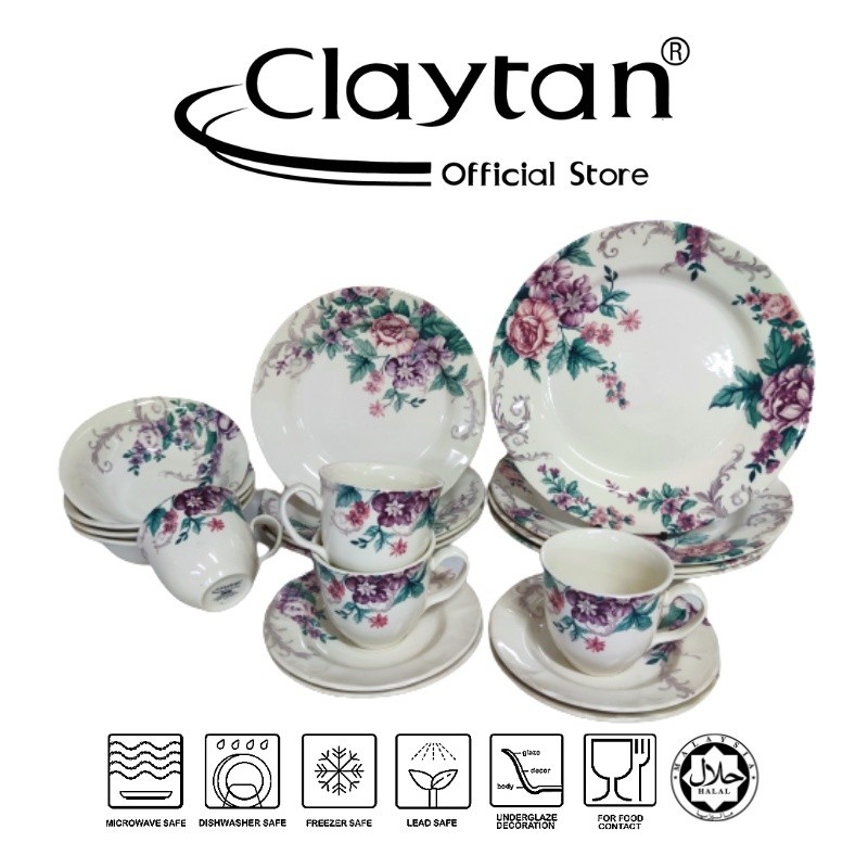 Gorgeous Full 20 pcs Dinner Set (4 pax)