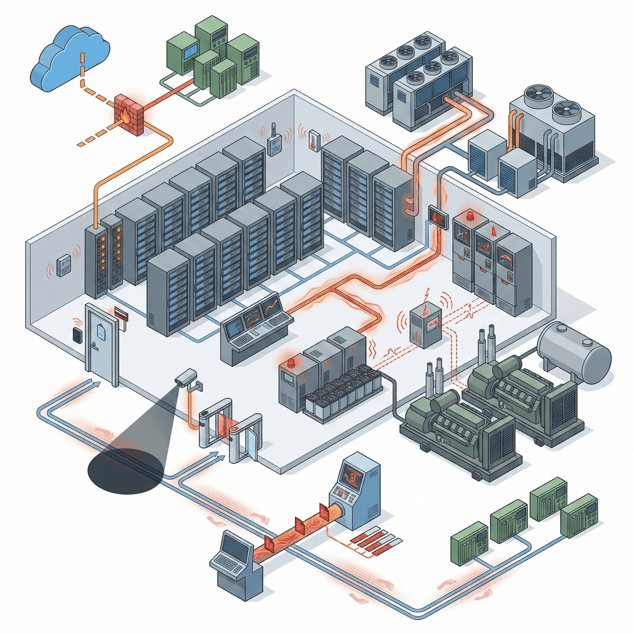 Threats that target Data center OT