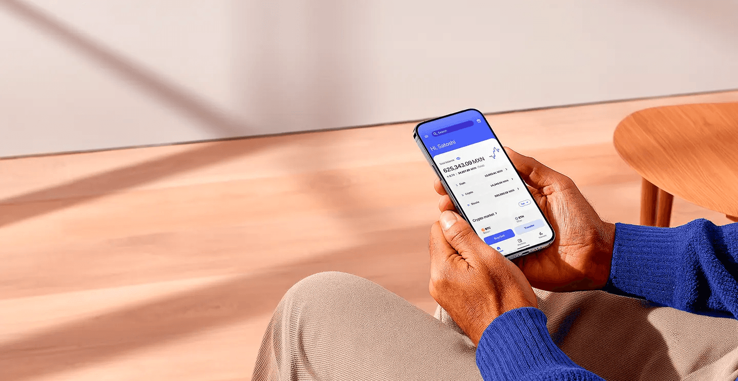 Person checking cryptocurrency balance on phone - Why Does Polymarket Have a Waitlist 