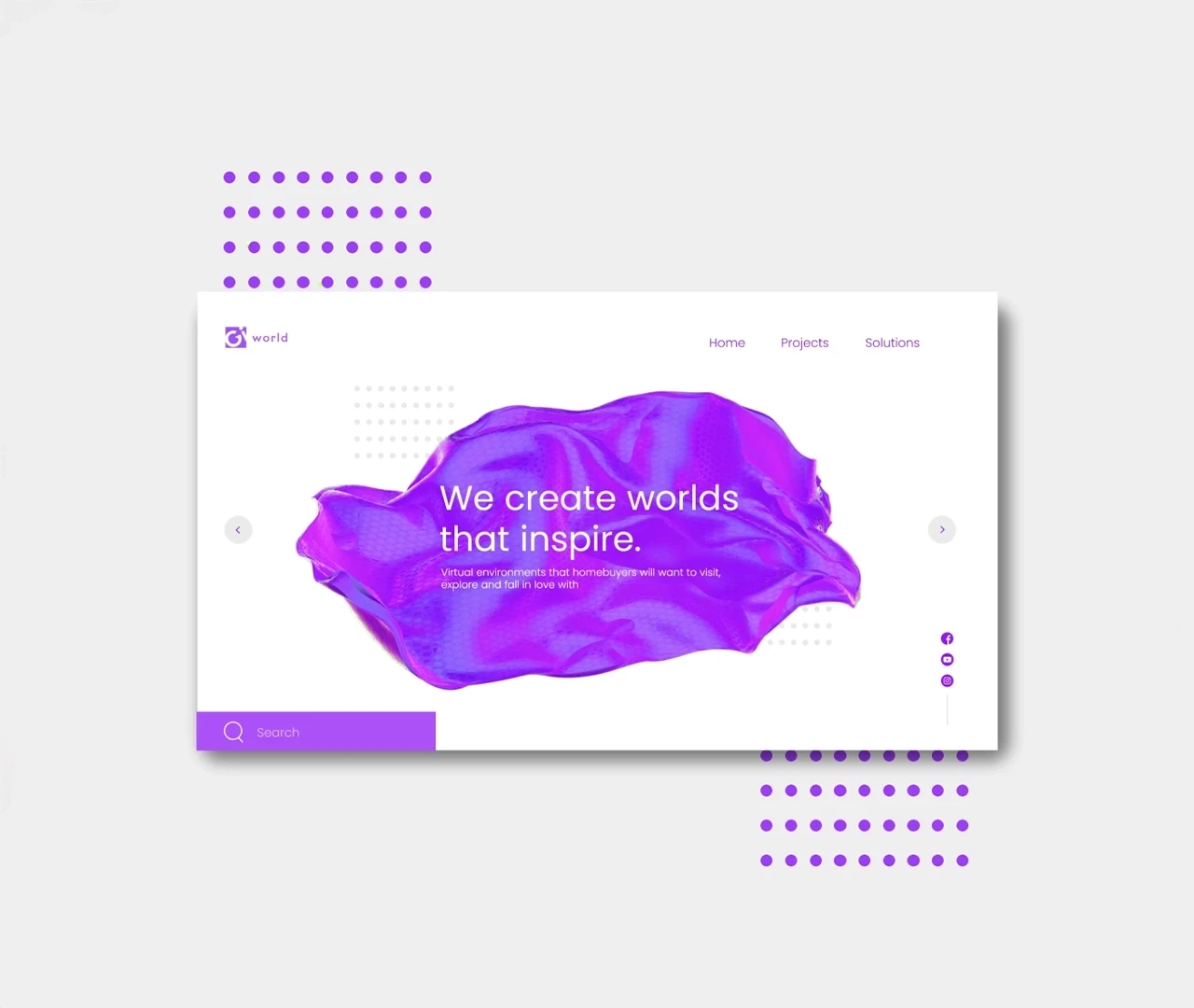 UI design system components and layouts
