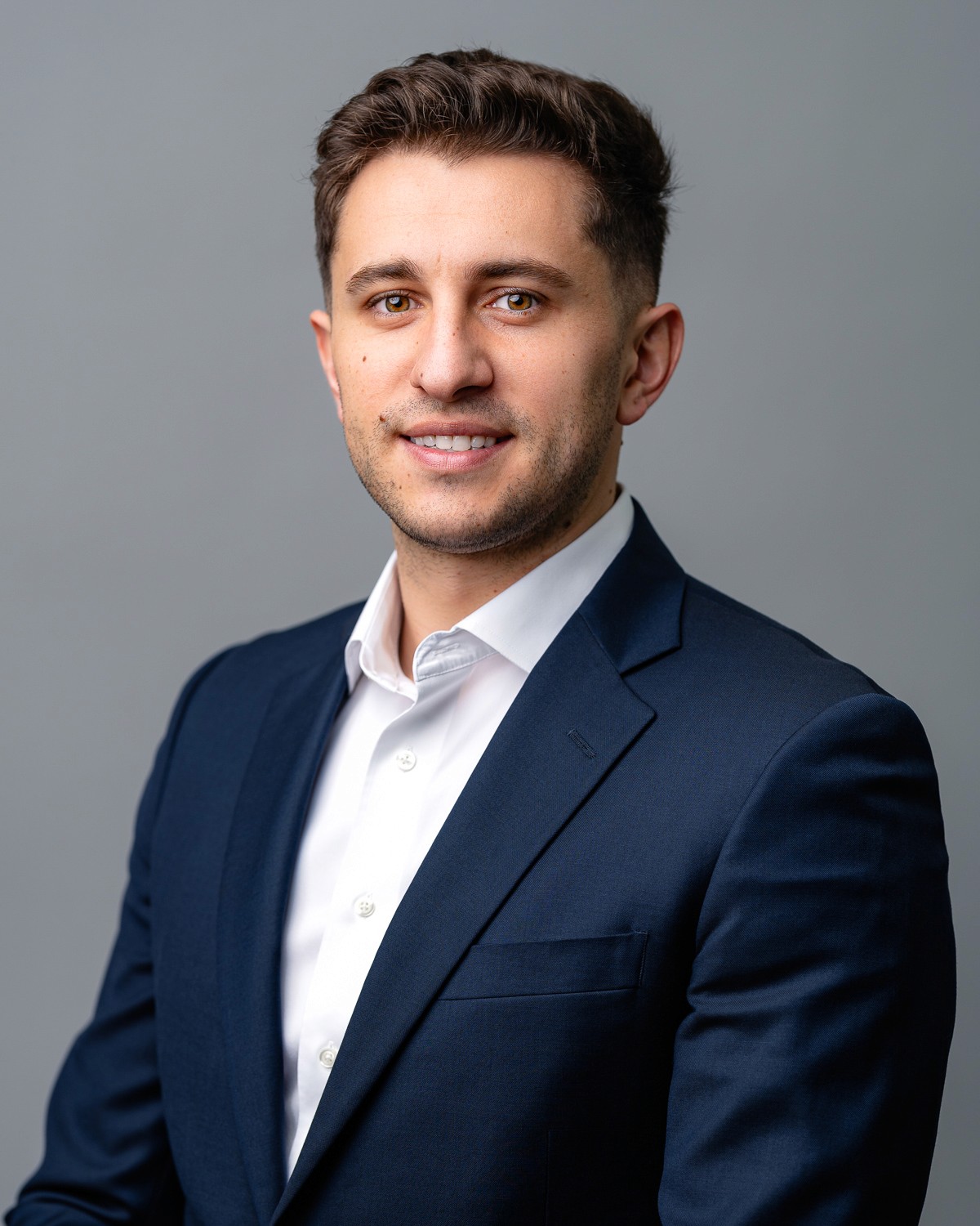 Professional portrait of the CEO.