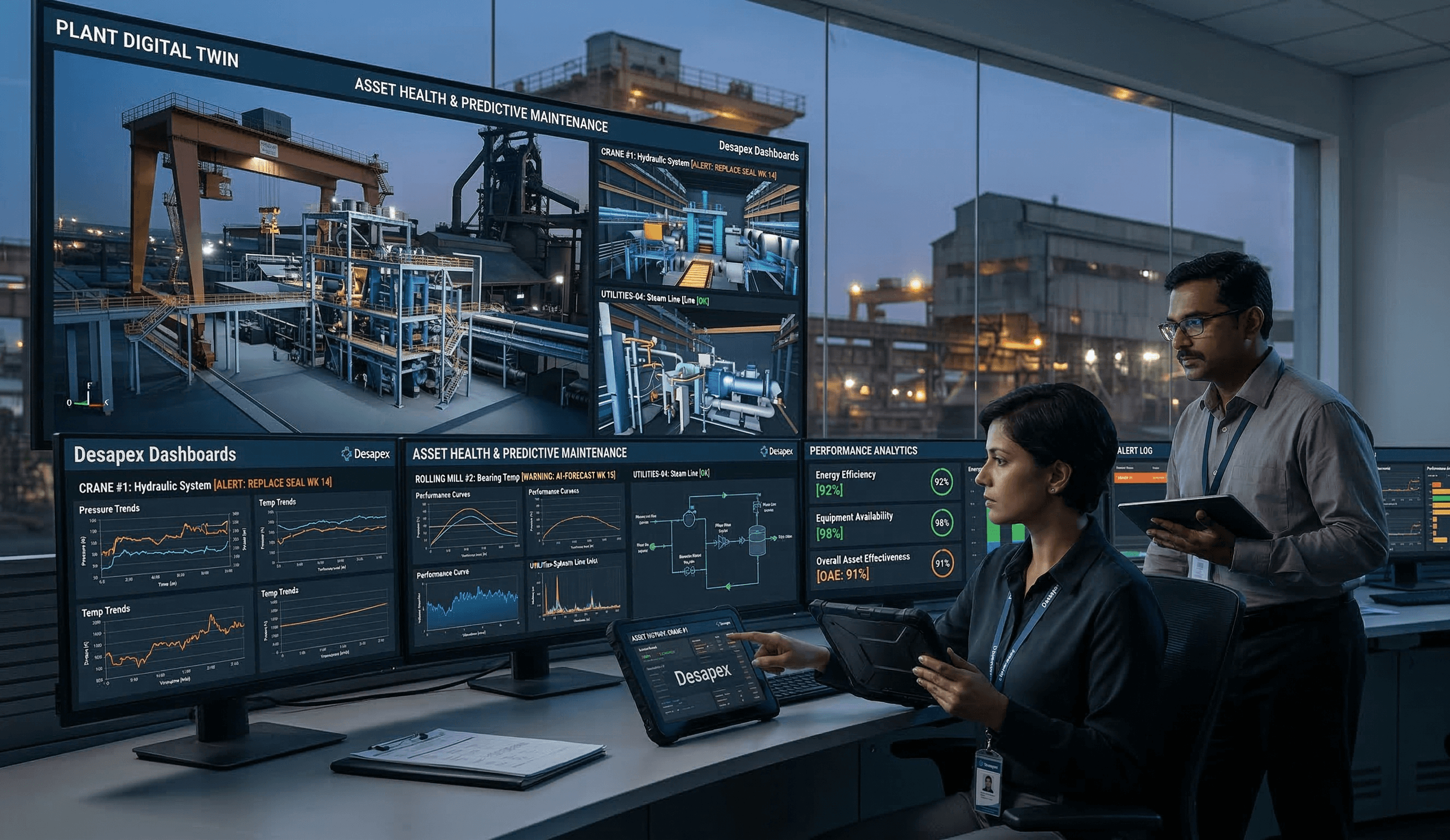 Plant Lifecycle Intelligence & Predictive Maintenance Twin