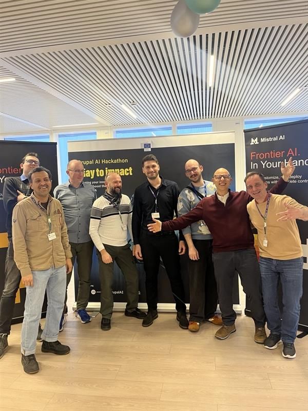 Woman with color palette