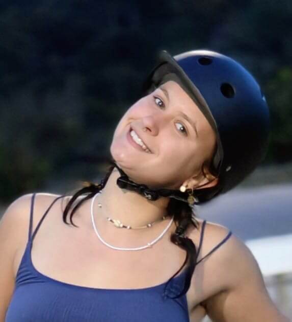 Ciara – team rider at The Skate Farm indoor skatepark in Haywards Heath