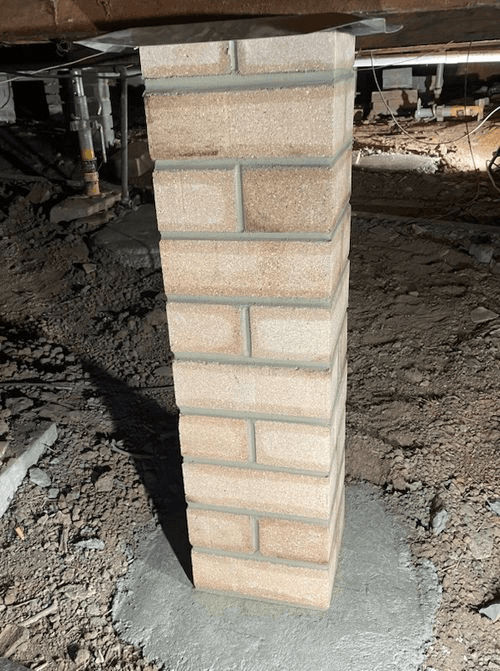 Portrait of a woman standing at a bar