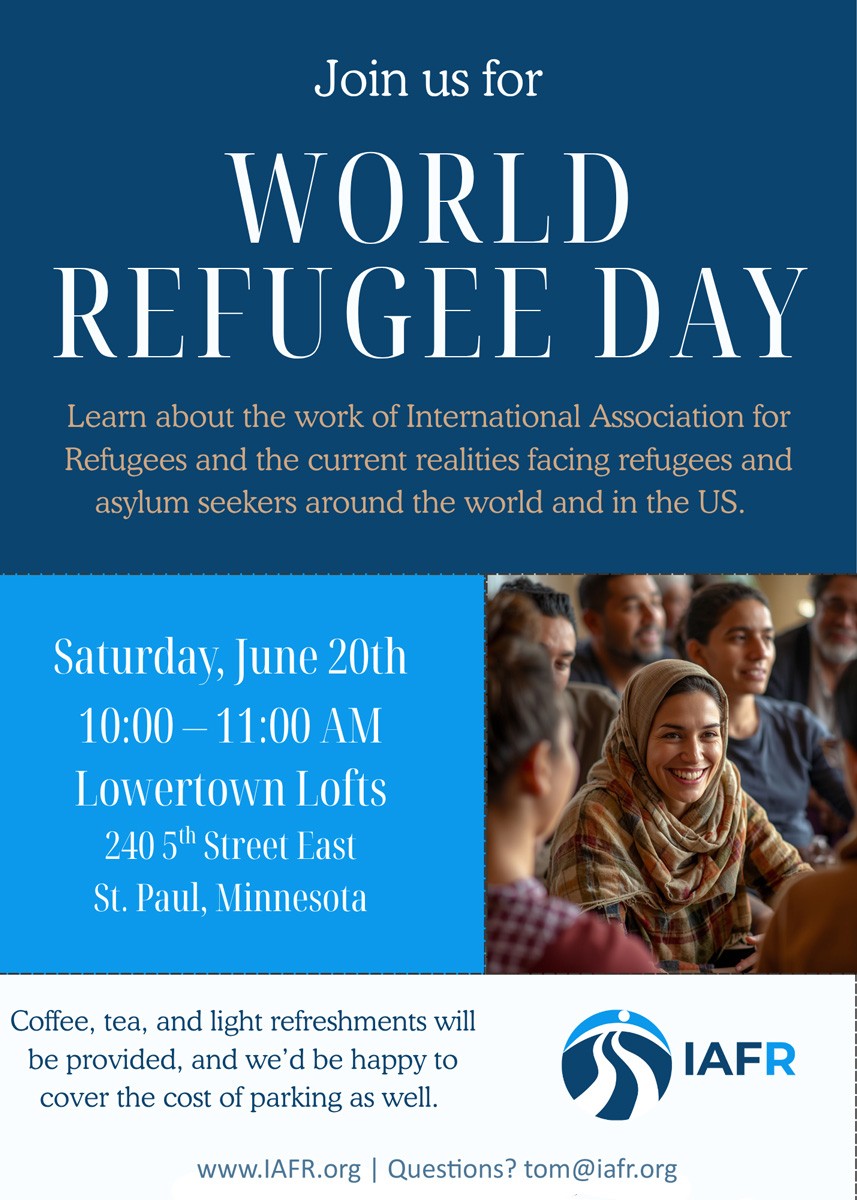 Join us on World Refugee Day - 20 June 2026