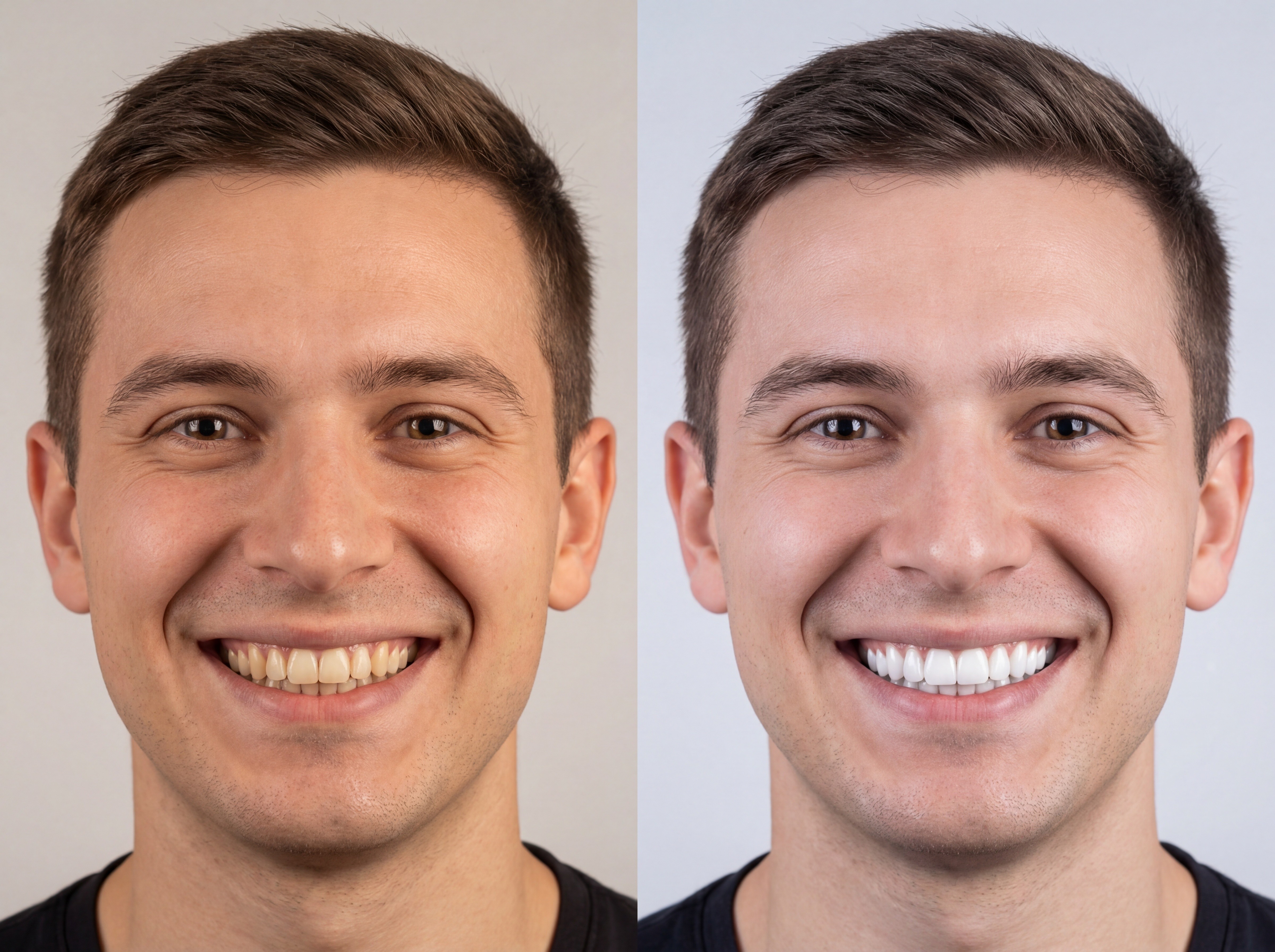 before and after smile transformation in palm beach gardens