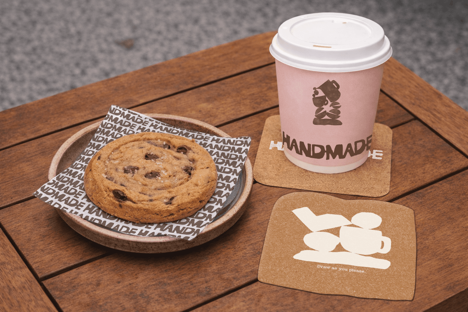 Handmade Collaterals Designed by Rare Ideas Team, Showing how touch points matter.