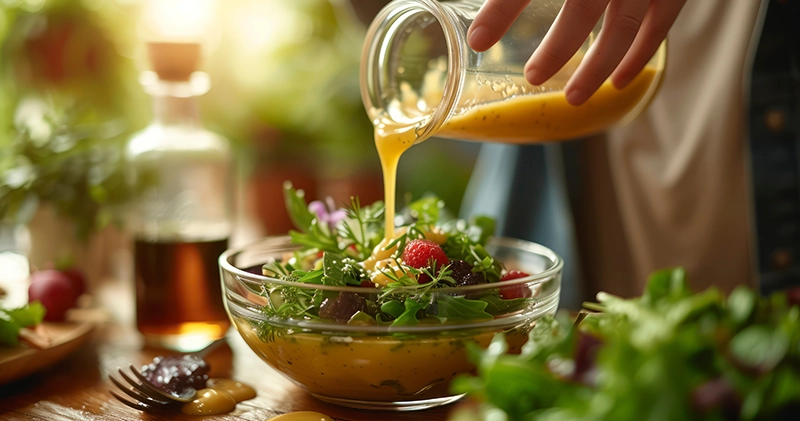 Sałatka z winegretem na bazie Musztardy Sarepskiej Konik