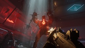 Screenshot Killing Floor 3 PC – combat contre un boss géant armé dans un décor industriel rouge sur KeyVerse Gaming