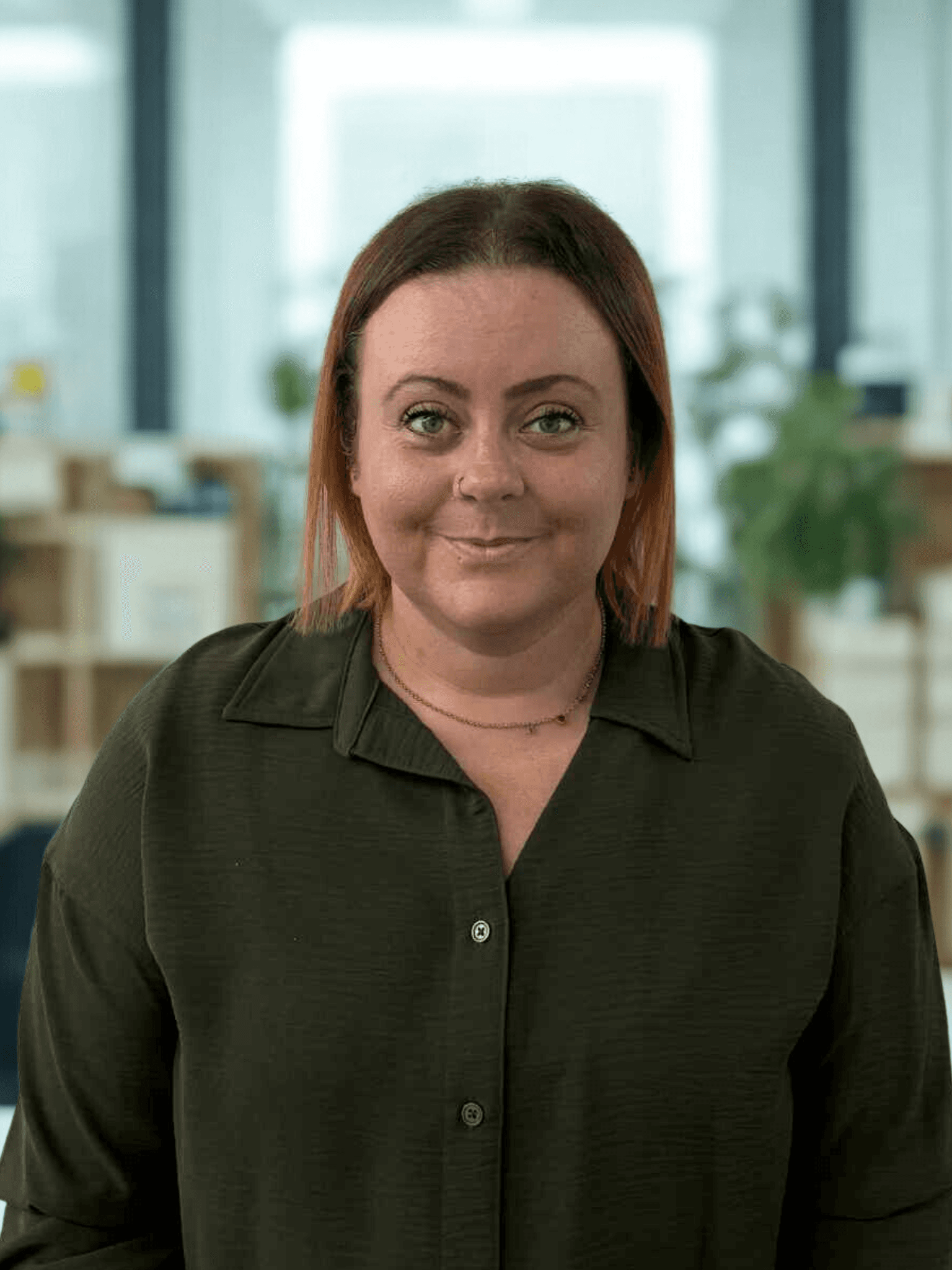 Portrait image of a job talent recruiter