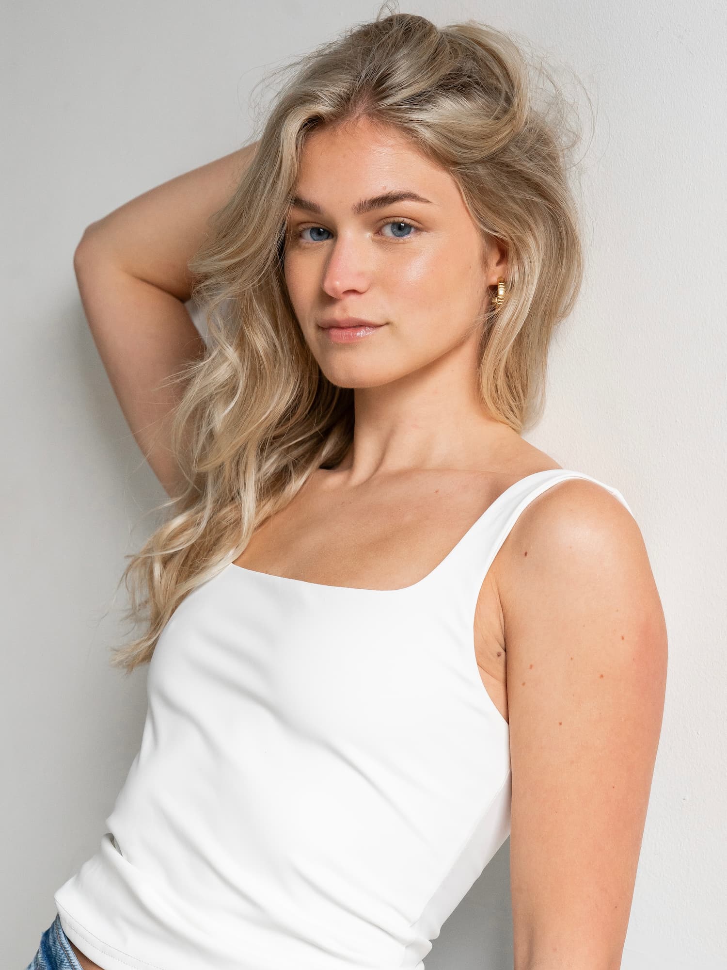 aerial photography of gray and white stone lot