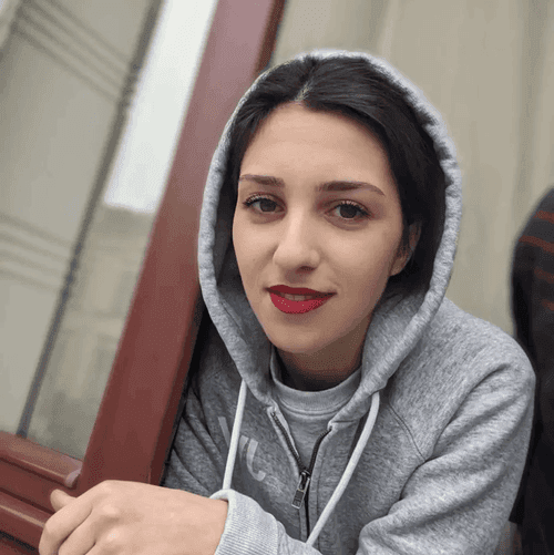 Student Mariam Makhniashvili