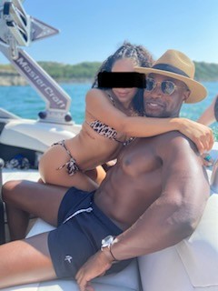 a black male model