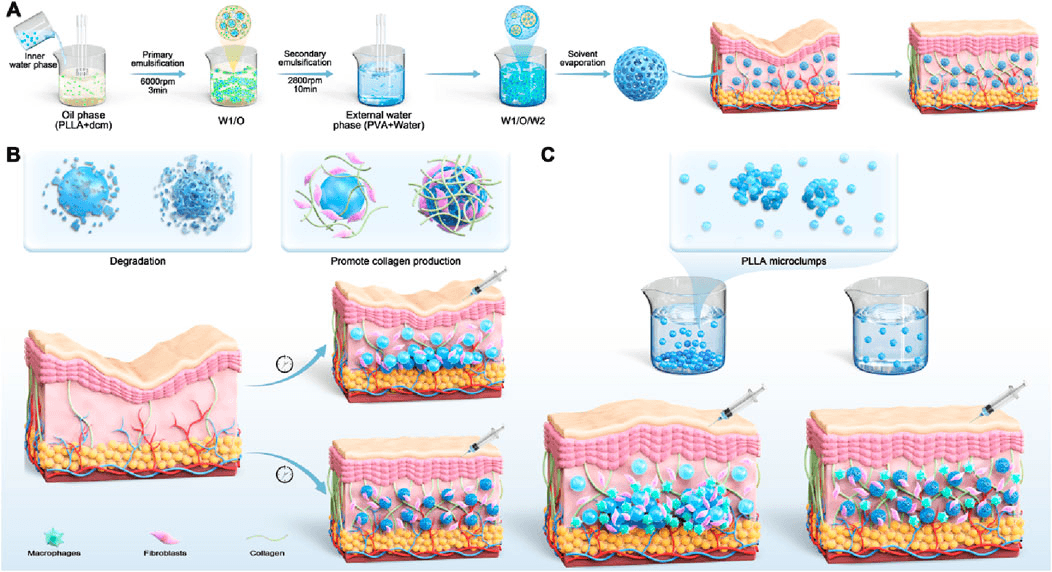 How PLLA-PEG Filler Works