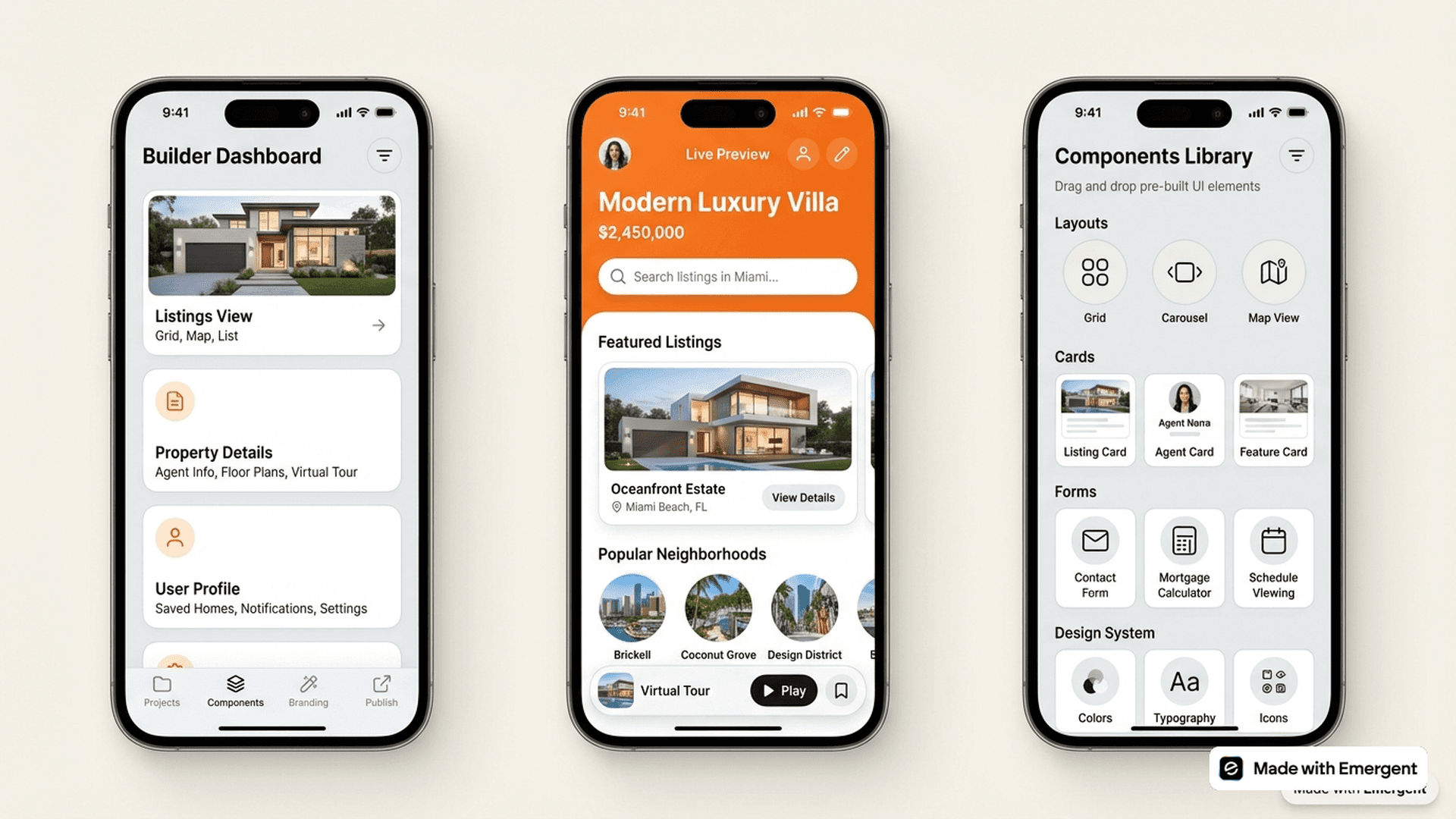 MLS Real Estate App Made With Emergent