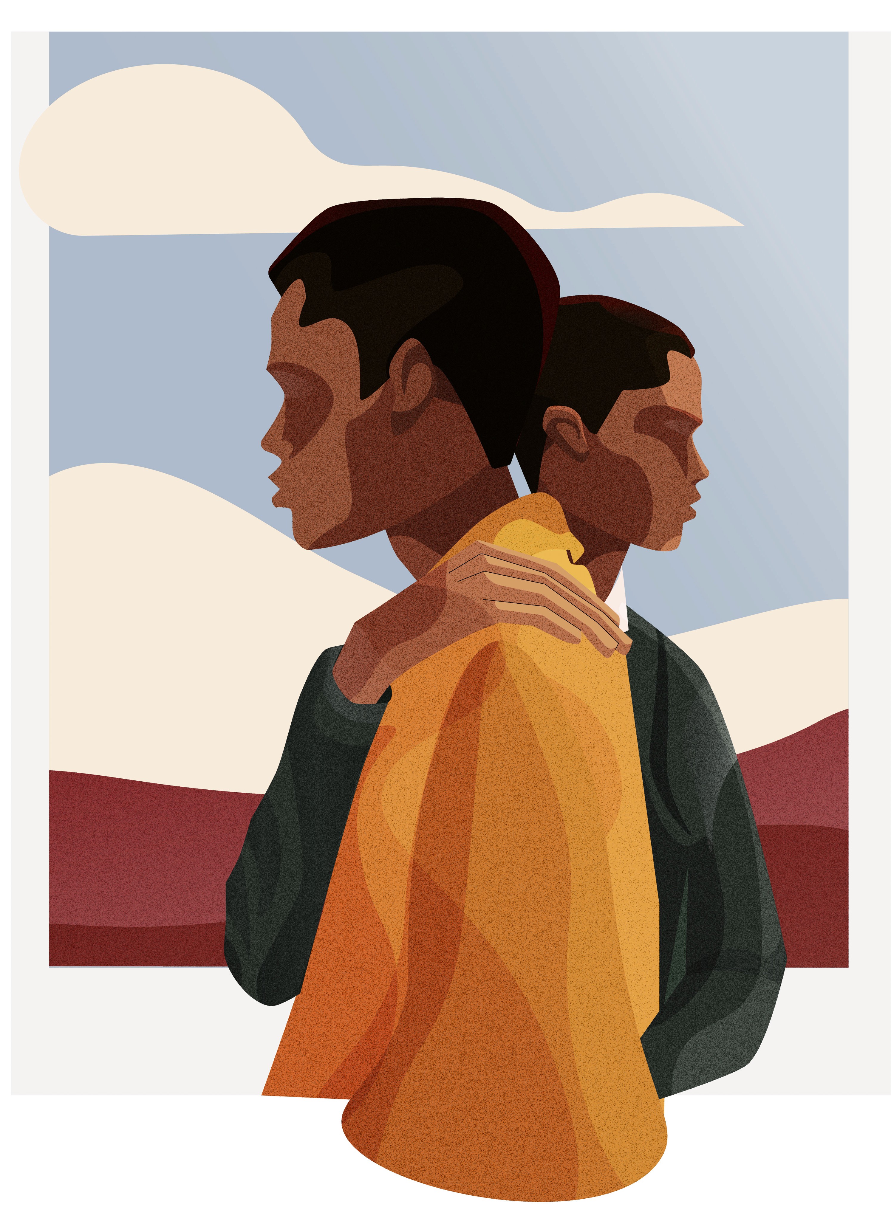 a building with persony windows