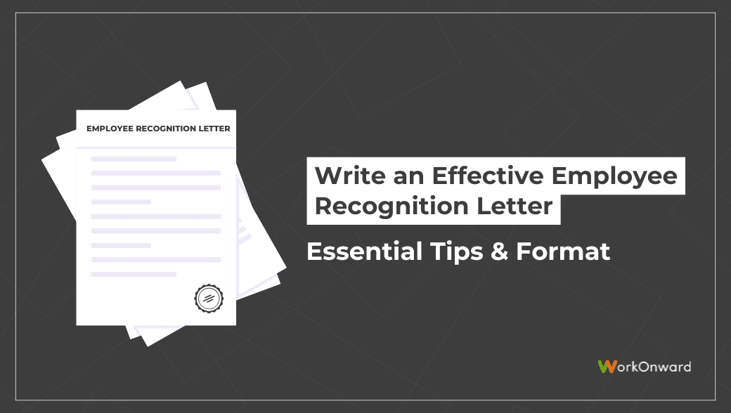 Employee Recognition Letter