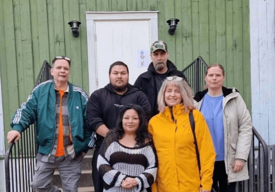 En bild på hela Vinternatts styrelse