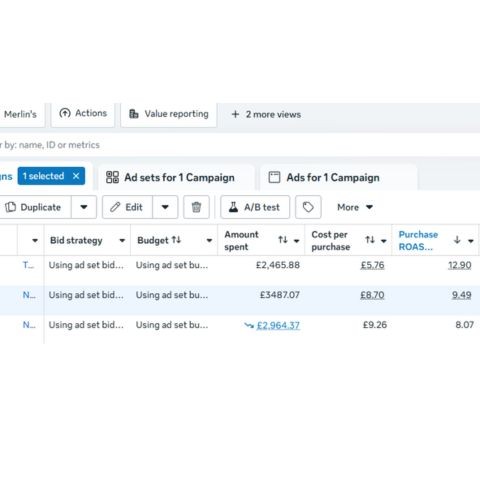 meta adss for shopify brand 9-13x ROAS