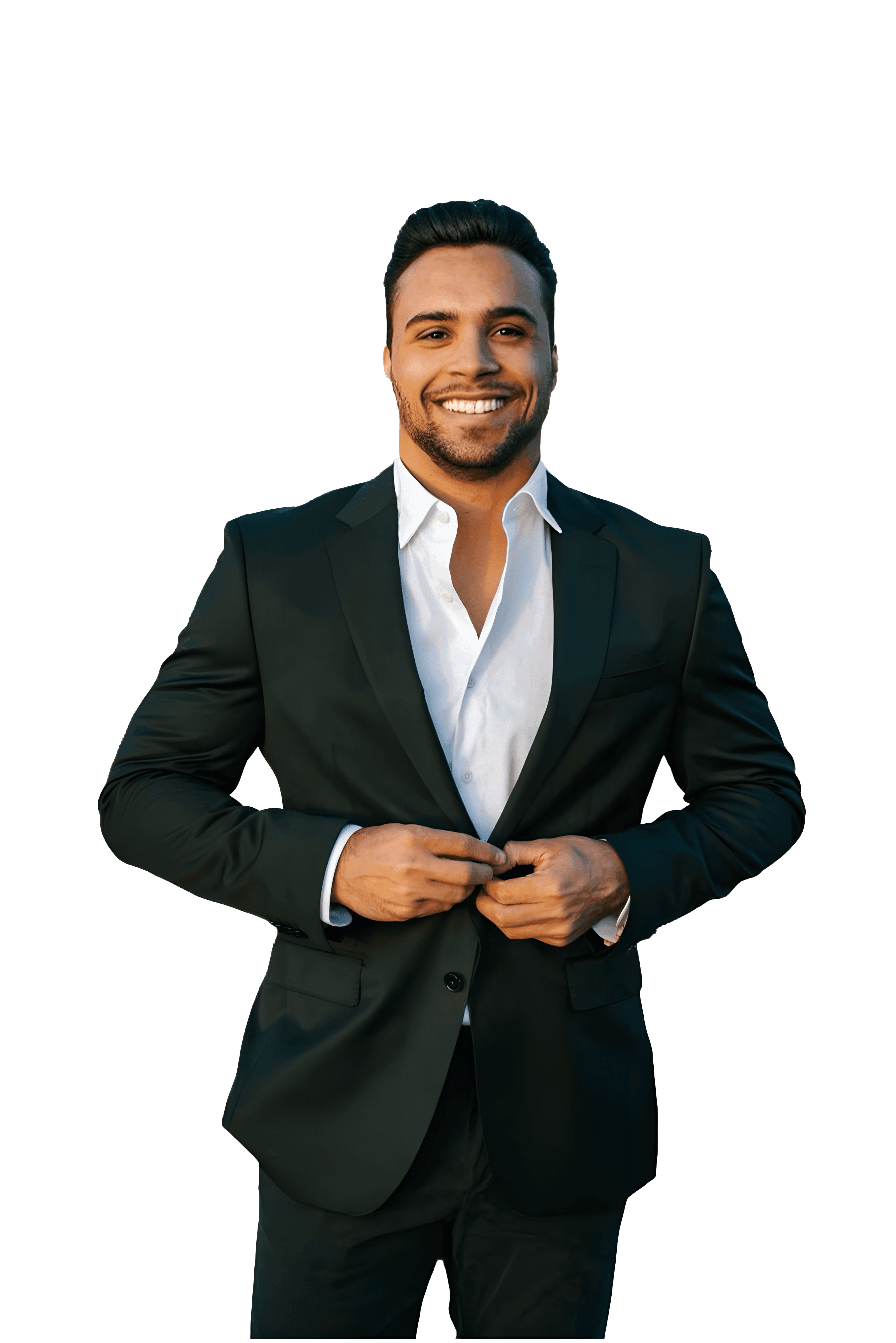 Smiling suited man in professional portrait, likely attending Cosmoverse, a premier institutional summit on digital assets and blockchain infrastructure in Hong Kong. at Cosmoverse summit